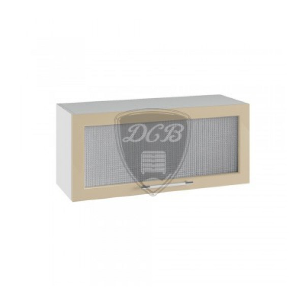 КАПЛЯ 3D ШВГС-800 шкаф горизонтальный со стеклом