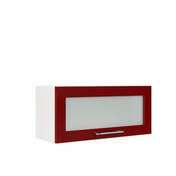 Шкаф ШВГС 800 со стеклом Нувель (Ш*В*Г 800*357*280 мм) (Иц) (Иц)