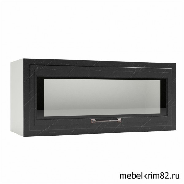 Риволи ШВГС-800 шкаф горизонтальный со стеклом (Дсв)