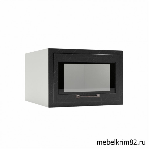 Риволи ГПГС-500 шкаф горизонтальный со стеклом (Дсв)