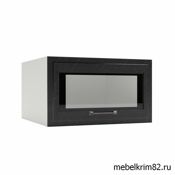 Риволи ГПГС-600 шкаф горизонтальный со стеклом (Дсв)