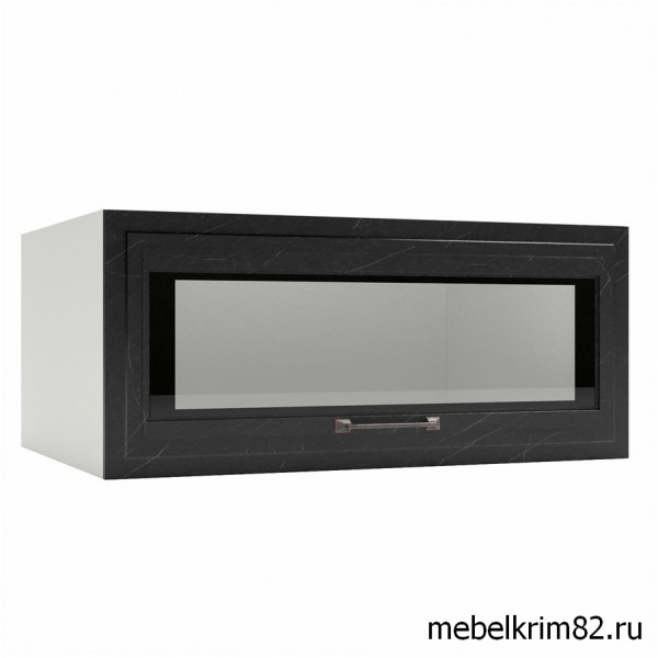 Риволи ГПГС-800 шкаф горизонтальный со стеклом (Дсв)