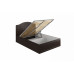 Кровать «Монблан» МБ-605К (2000х1400) венге/орех шоколадный (Компасс)